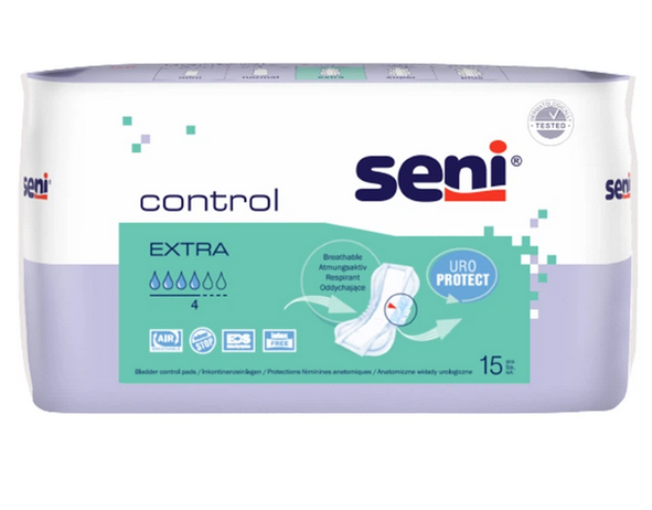 Урологічні прокладки Seni Control 4 краплі 15 шт